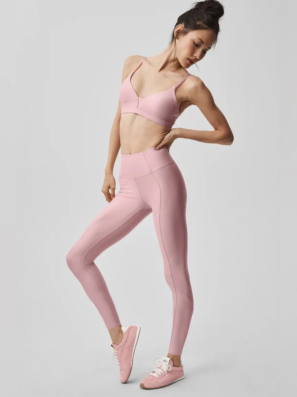 ALO YOGA | ✨NEW✨ Airlift High-Waist 7/8 Fine Line Legging in Vintage Pink